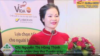 Chị Nguyễn Thị Hồng Thịnh Bệnh Nhân Ung Thư Tuyến Giáp Chia Sẻ Về Nọc Bọ Cạp Xanh