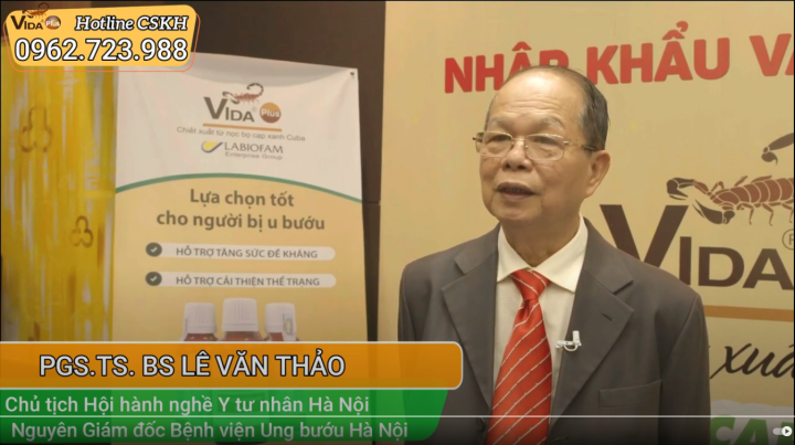 PGS.TS.BS Lê Văn Thảo - Nguyên Giám Đốc BV Ung Bướu Chia Sẻ Về Nọc Bọ Cạp Xanh