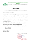 THÔNG BÁO ĐÓNG CỬA VĂN PHÒNG MIỀN NAM